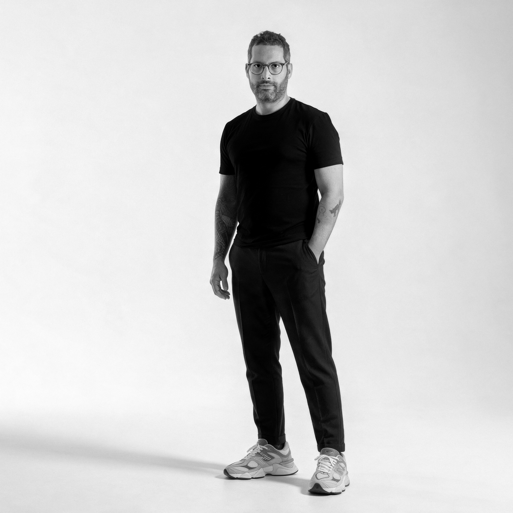 Marcello Amora, full-length portrait